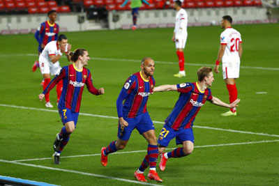  Lewat Kemenangan Dramatis, Barcelona ke Final Copa Del Rey 